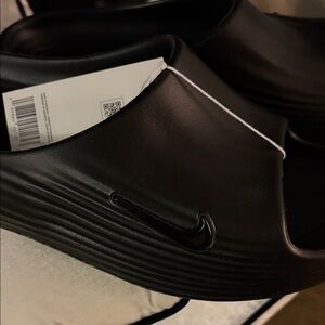 Nike Black Comfort Slides